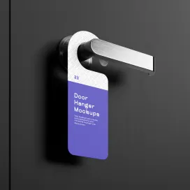 Door Hanger On the door 2